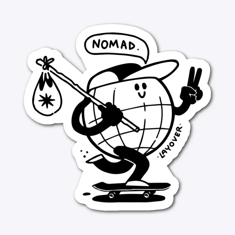 SKATENOMAD | Sticker 