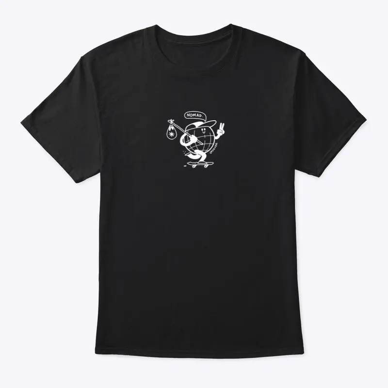 SKATENOMAD | Classic Black Tee